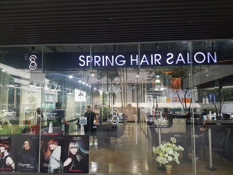 Spring hair salon