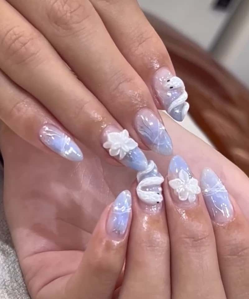 Turquoise Nail
