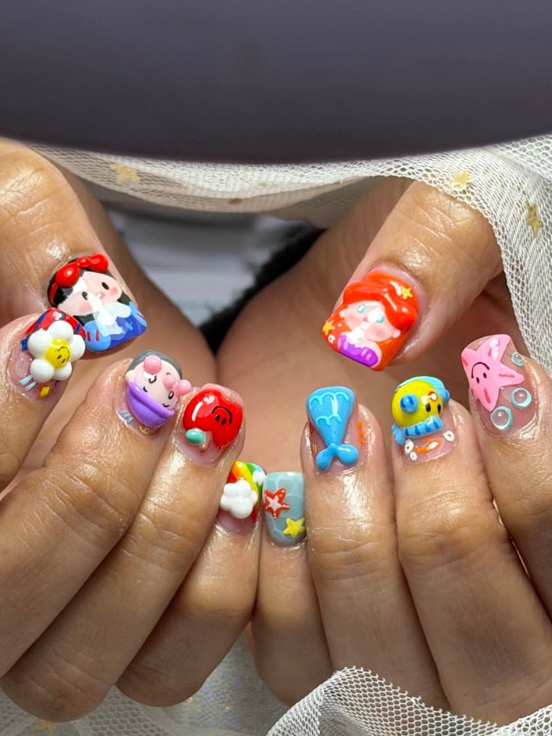 ต่อขนตา ทาสีเจล BEAUTYLASH อนุสาวรีย์ชัยสมรภูมิ