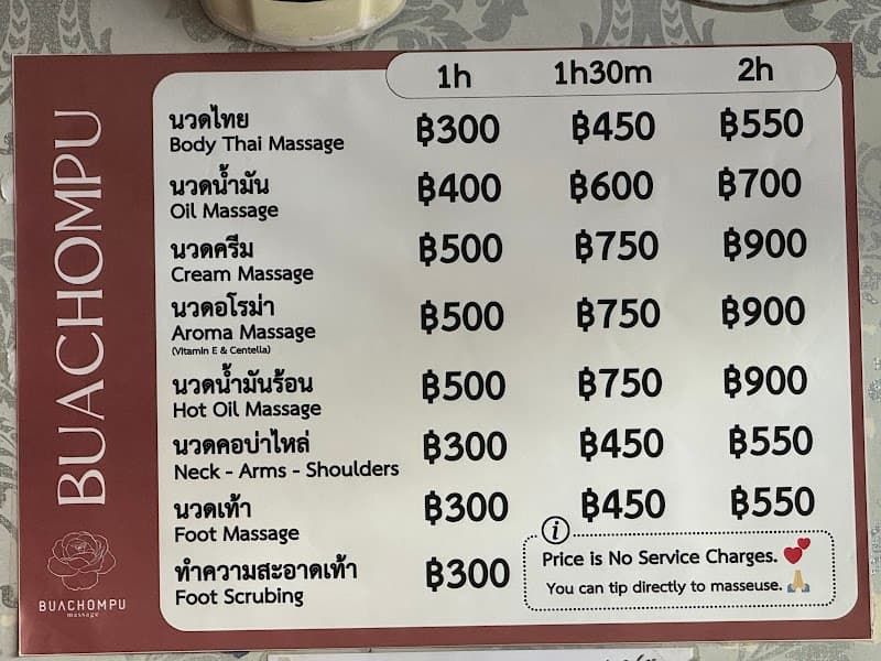 BUA CHOMPU massage & aroma