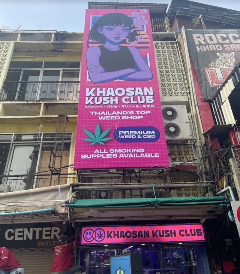 Khaosan Kush Club Bar & Dispensary Khaosan Weed Shop