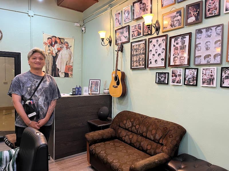 MIND YOUR HEAD barber shop ตัดผมชาย Old School Vintage Style