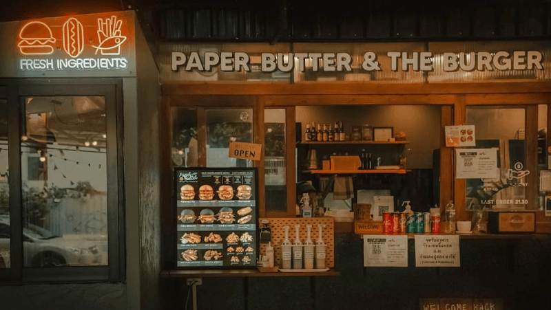 Paper Butter and the Burger