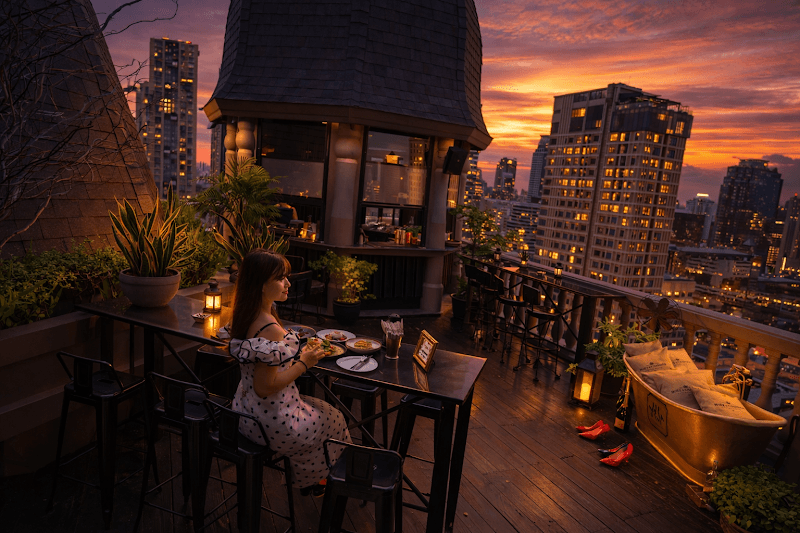 The Speakeasy Rooftop Bar Bangkok