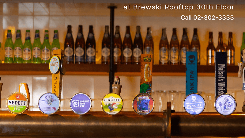 Brewski Rooftop Beer Bar at Radisson Blu Plaza Bangkok