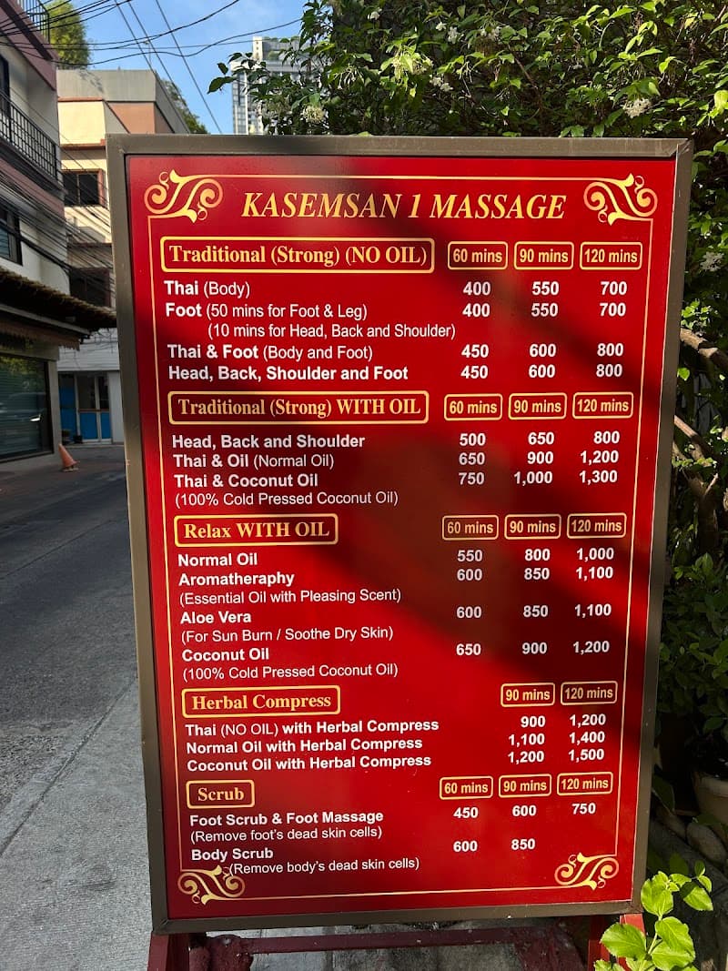 Kasemsan 1 Thai Traditional Massage